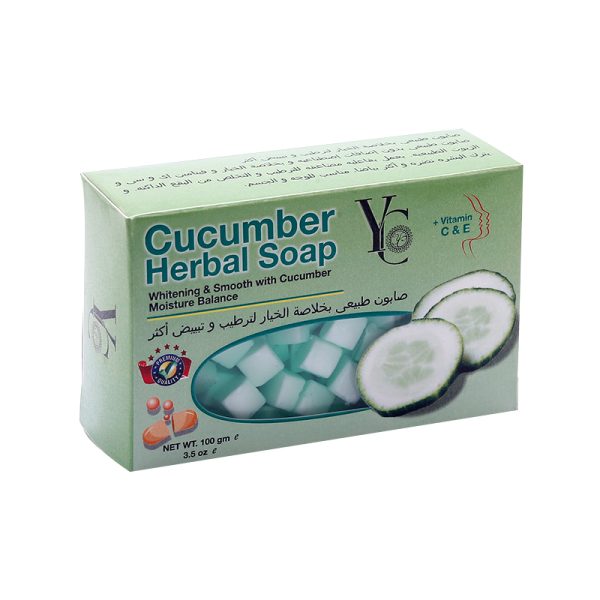 YC Cucumber Herbal Soap – Freshness and Hydration in Every Lather
