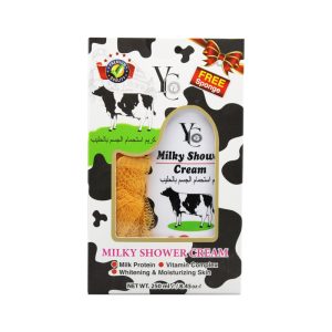 YC Milky Shower Cream with Sponge