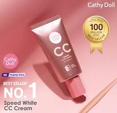 CC Cream SPF50 PA+++ 50ml Cathy Doll Speed White #3 Medium Beige