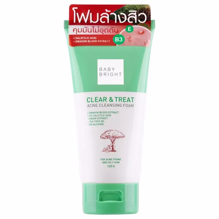 Cathy Doll Baby Bright Clear & Treat Acne Cleansing Foam