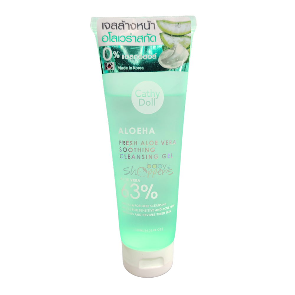 Cathy Doll Fresh Aloe Vera Soothing Cleansing Gel 120ml